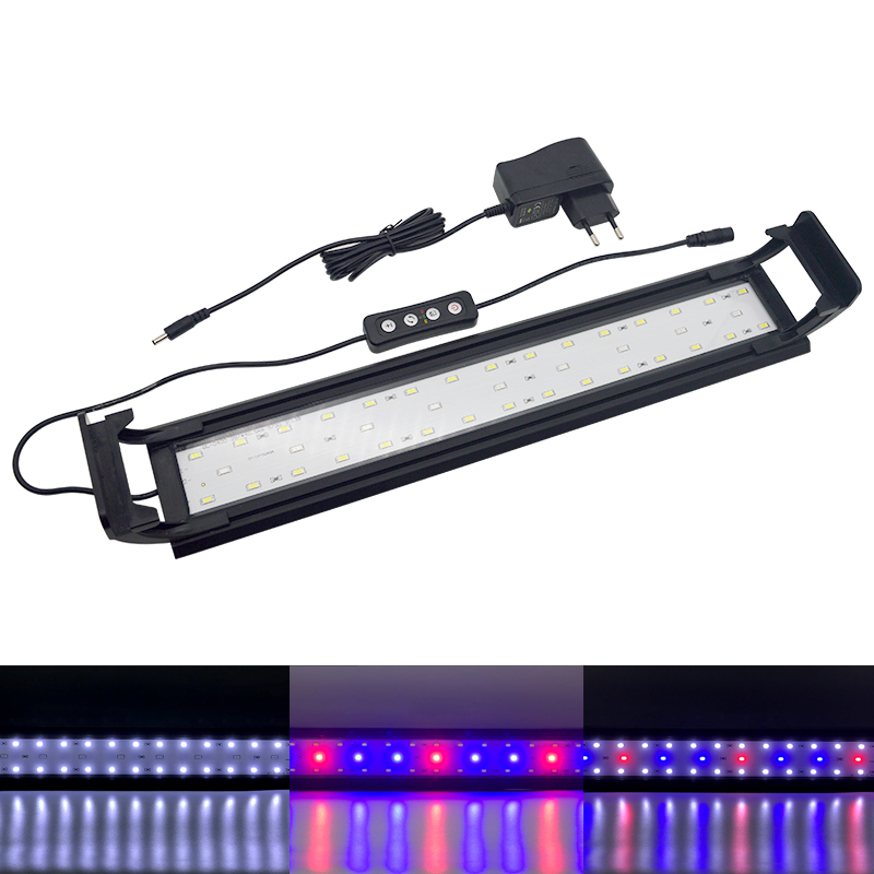 Aquarium Plant Ornament - Aquarium LED Light for 16-64CM Fish