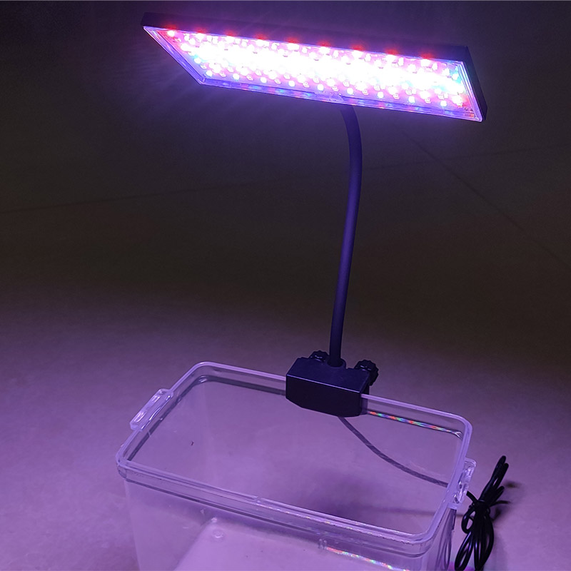 Aquarium Plant Ornament - 3 Light Color Adjustable Aquarium Lamp
