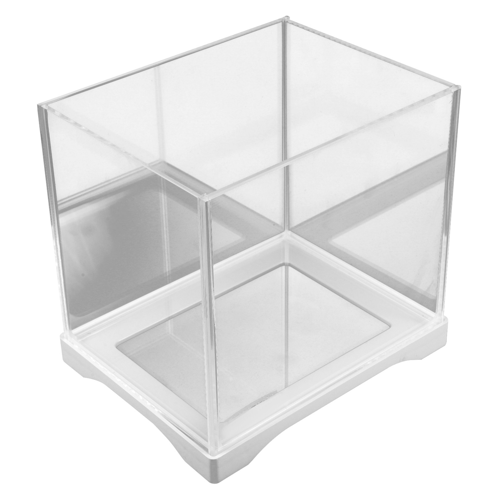 Planted Aquarium Angelfish - Mini Aquarium Tank Transparent Glass Cube